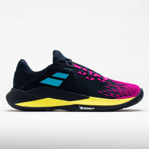 Babolat Propulse Fury 3 Men's Tennis Shoes Dark Blue/Pink Aero