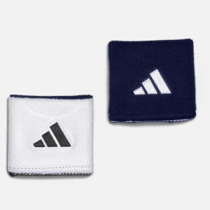 adidas Interval Reversible 2.0 Wristbands Sweat Bands Team Navy Blue/White