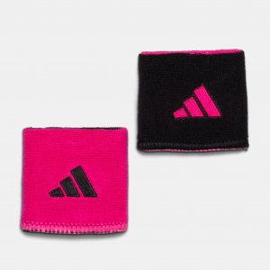 adidas Interval Reversible 2.0 Wristbands Sweat Bands Team Shock Pink/Black