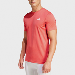 adidas Tennis FreeLift Tee Men's Tennis Apparel Preloved Scarlet/Bright Red
