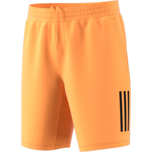 adidas Club 3-Stripe Short 7" 2023 Men's Tennis Apparel Hazy Orange