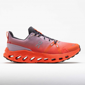 On Cloudsurfer Trail Waterproof Men's Trail Running Shoes Mauve/Flame