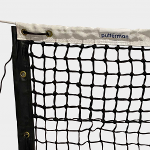Putterman Signature Poly Canvas Net Double Top and Tapered Tennis Nets & Accessories
