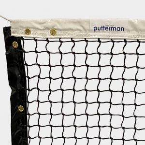 Putterman Tournamnet Net With Single Top Braiding Tennis Nets & Accessories