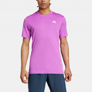 adidas Tennis FreeLift Tee Men's Tennis Apparel Purple Burst