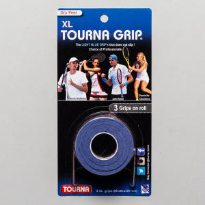 Tourna Grip XL Overgrips 3 Pack Tennis Overgrips
