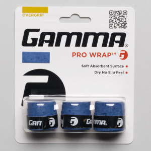 Gamma Pro Wrap Overgrip 3 Pack Tennis Overgrips