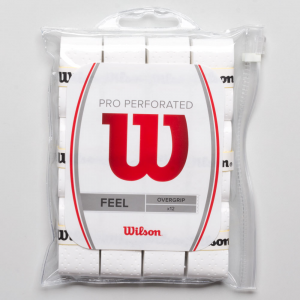 Wilson Pro Overgrip Perforated 12 Pack Tennis Overgrips