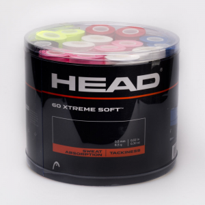 HEAD Xtreme Soft Overgrips Jar of 60 Tennis Overgrips