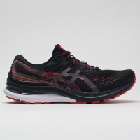 ASICS GEL-Kayano 28 Men's Running Shoes Black/Electric Red