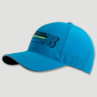 Brooks Sherpa Hat Running Apparel Electric Blue/Flying B Stripe