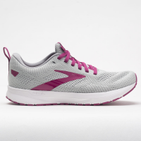 Brooks Revel 5 Women's Running Shoes Gray/White/Baton Rouge