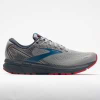 Brooks Ghost 14 Men's Running Shoes Gray/Blue/Red