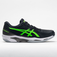ASICS Solution Speed FF 2 Clay Men's Tennis Shoes Black/Gecko Green