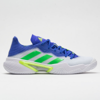 adidas Barricade Men's Tennis Shoes White/Screaming Green/Sonic Ink