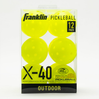 Franklin X-40 Outdoor Pickleball 12 Pack Mesh Bag Pickleball Balls