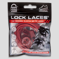 Lock Laces Original Laces Shoe Care Red