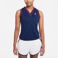 Nike New York Slam Tank Fall 2021 Women's Tennis Apparel Binary Blue