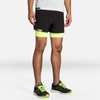 Brooks Carbonite 5" 2-in-1 Shorts Men's Running Apparel