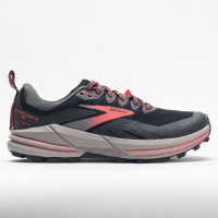 Brooks Cascadia 16 GTX Women's Trail Running Shoes Black/Blackened Pearl/Coral