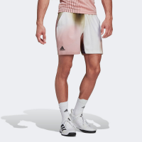 adidas Melbourne Printed Shorts Men's Tennis Apparel White/Black/Wonder Mauve