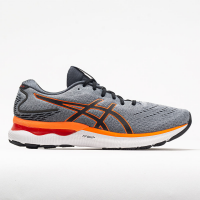ASICS GEL-Nimbus 24 Men's Running Shoes Sheet Rock/Shocking Orange