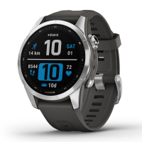 Garmin fenix 7s GPS Watch GPS Watches Silver with Graphite Band
