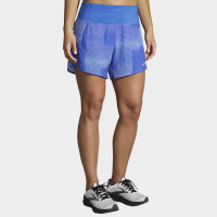 Brooks Chaser 5" Shorts Women's Running Apparel Bluetiful Altitude Print