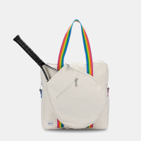 Ame & Lulu Hamptons Tour Bag Tennis Bags Rainbow Stripe