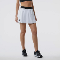 New Balance Tournament Skirt Women's Tennis Apparel White with Black