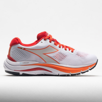 Diadora Mythos Blushield Vortice 7 Women's Running Shoes White/Fiery Red