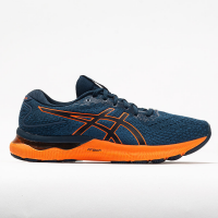 ASICS GEL-Nimbus 24 Men's Running Shoes French Blue/Shocking Orange