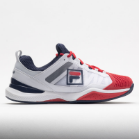 Fila Speedserve Energized Men's Tennis Shoes White/Fila Red/Fila Navy