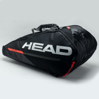 HEAD Tour Team 9 Racquet Supercombi Black/Orange Tennis Bags