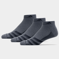 adidas Superlite Stripe 3-Pack Low Cut Men's Socks Heather/Dark Grey/Black/Night Grey