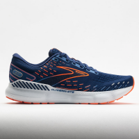Brooks Glycerin GTS 20 Men's Running Shoes Blue Depths/Palace Blue/Orange