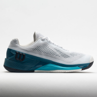 Wilson Rush Pro 4.0 Men's Tennis Shoes White/Blue Coral/Blue Atoll