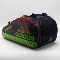 adidas Tour Racket Bag Black/Green/Red Pickleball Bags