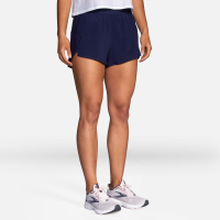 Brooks Chaser 3" Shorts Women's Running Apparel Navy/Brooks