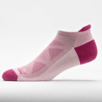 Wrightsock Run Luxe Single Layer Tab Socks Socks Fuchsia