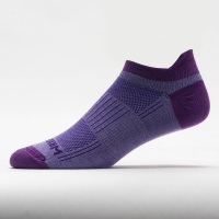 WrightSock Double Layer Coolmesh II No Show Tab Socks Socks Purple Plum