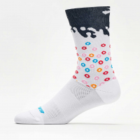 Brooks Tempo Knit In Crew Socks Socks White/Cereal