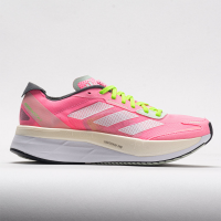 adidas adizero Boston 11 Women's Running Shoes Beam Pink/White/Beam Green