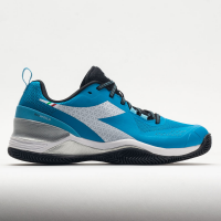 Diadora Blushield Torneo Clay Men's Tennis Shoes Blue Jewel/White/Black
