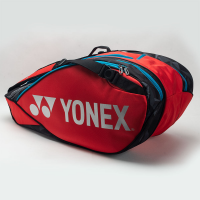 Yonex Pro 9 Pack Racquet Bag Tango Red Tennis Bags