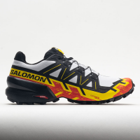 Salomon Speedcross 6 Men's Trail Running Shoes White/Black/Empire Yellow