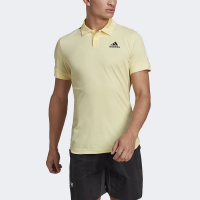 adidas New York Freelift Polo Men's Tennis Apparel Almost Yellow