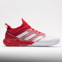 adidas adizero Ubersonic 4 Men's Tennis Shoes Vivid Red/White/Vivid Red