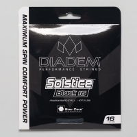 Diadem Solstice Black 16 1.30 Tennis String Packages
