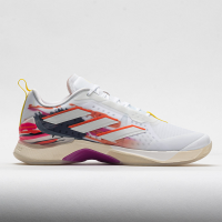 adidas AvaCourt Women's Tennis Shoes White/Zero Met./Impact Yellow